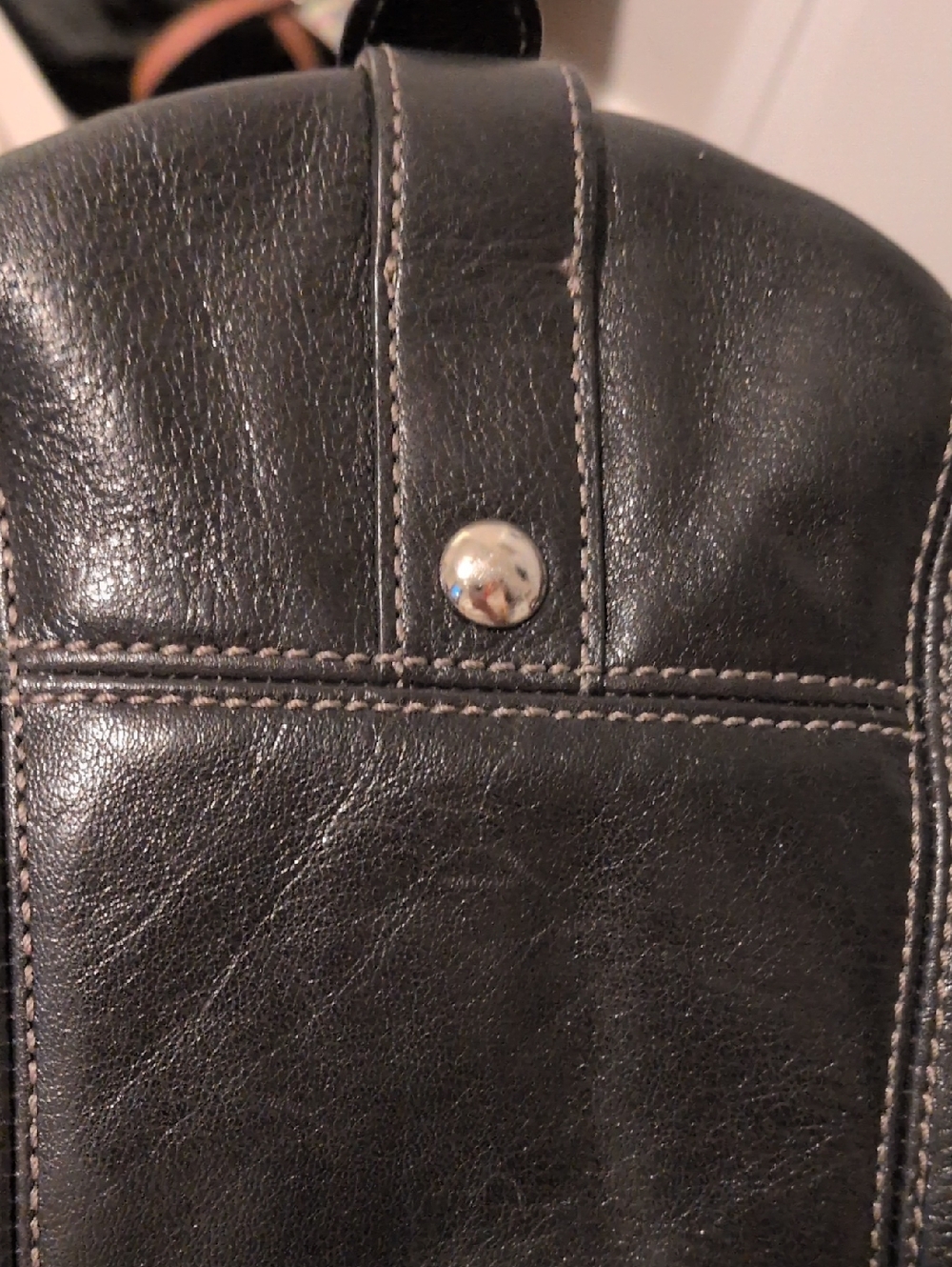 Coach Madison Sabrina Satchel - Metallic Silver Leather - Picture 13 of 15